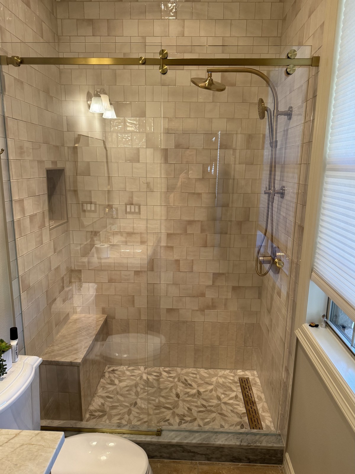Completed Driftwood bathroom remodel