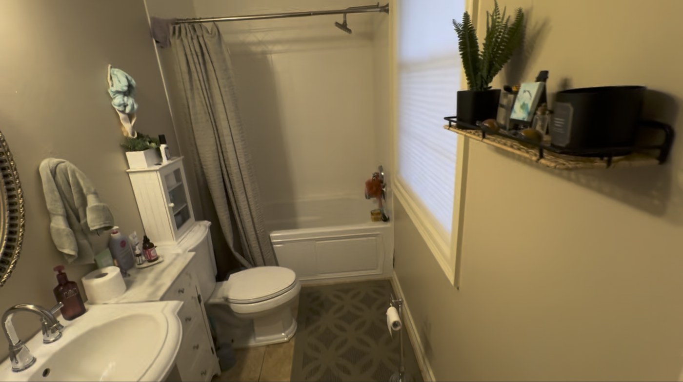 Bathroom before renovation