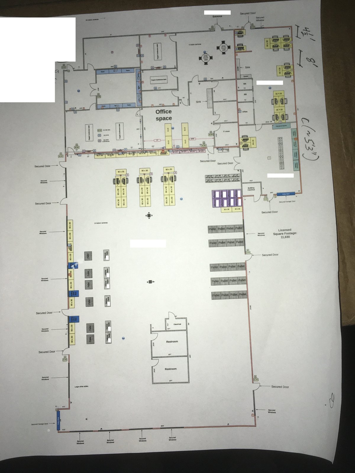Phoenix commercial flex-space layout